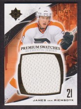 2010-11 Ultimate Collection Premium Swatches Jersey #JV James van Riemsdyk 26/35