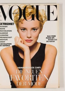 Jaime Rishar EXTREME GLAMOUR Make-Up MODE Deutsch GERMAN VOGUE MAGAZINE Germany - Picture 1 of 2