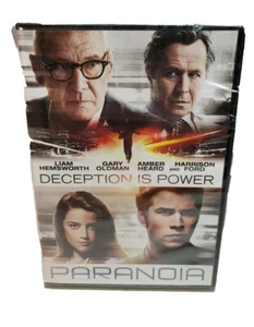 Paranoia (DVD, 2013, WS) Liam Hemsworth, Harrison Ford, Gary Oldman NEW SEALED - Picture 1 of 6