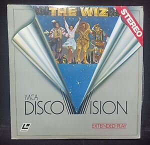THE WIZ: Discovision - Diana Ross, Michael Jackson Pre-Owned 1981