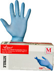 VGlove Powder Free Nitrile Exam Gloves(Medium) Blue, 100/BOX-10 BOXES/CASE