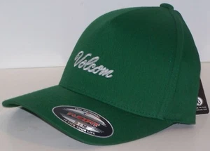 Volcom Westfielder Xfit Green Flex Fit Baseball Cap Hat L/XL - Picture 1 of 4