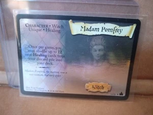 Madam Pomfrey Harry Potter Juego de Cartas Coleccionables Aventuras en Hogwarts 16/80 Holo - Imagen 1 de 4