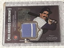 2002 Topps Gold Label Bill Buckner Jersey Relic #ACR-BB Class 2 Platinum MINT