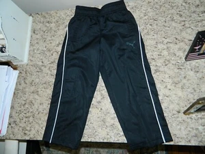 Boy's Black & White Puma Athletic Sweatpants Size 4-NWOT - Picture 1 of 4