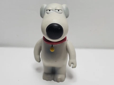 Family Guy Brian Griffin Action Figure Mezco 2006 1-A 2.5 inch Cover