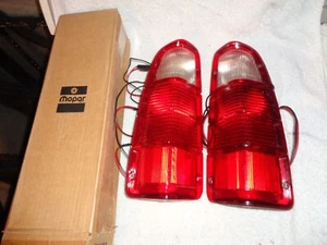NOS Mopar 1972-80 Dodge Truck Taillight Assemblies - Picture 1 of 2