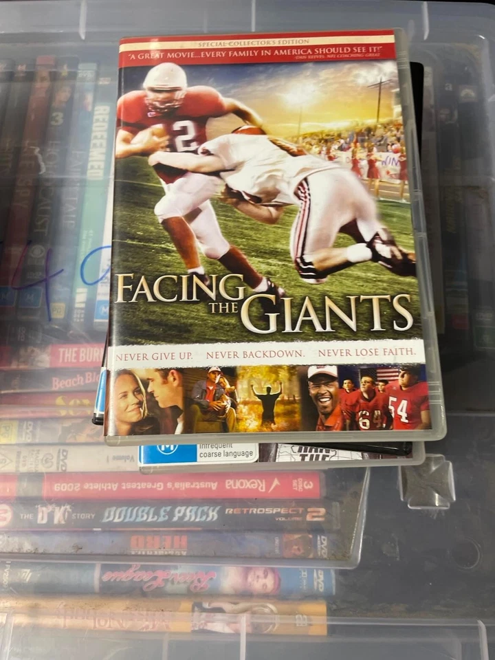 Facing The Giants Dvd Sports Movie Region 1 Vgc t899 - Image 1 of 1