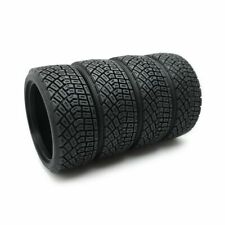 4Pcs For RC 1/10 Rally RC Off Road Car Soft Rubber Tires HSP HPI PP0189 Set