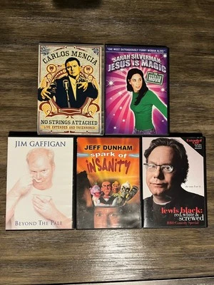 Comedy Stand Up Lot Jeff Dunham Carlos Mencia Jim Gaffigan Lewis Black Silverman - Image 1 of 3