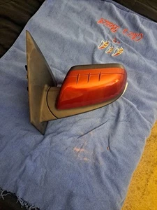 2011 - 2015 Lincoln MKX Door View Mirror Blind Spot Left Driver OEM Burgundy  - Picture 1 of 16