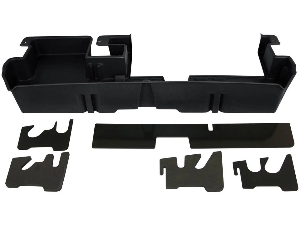 DU-HA Black Underseat Storage Case Fits 2007-2018 Toyota Tundra Double Cab Foto 1 de 4