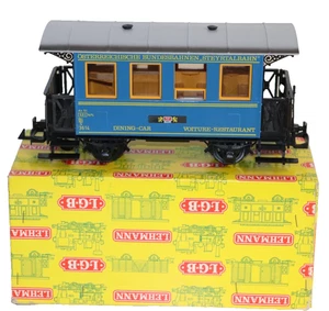 LGB Lehmann Modelleisenbahn 3013 ÖBB Speisewagen Waggon OVP - Picture 1 of 7