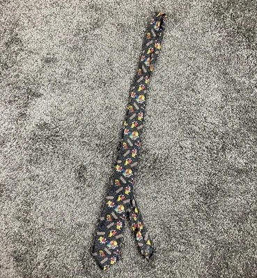 Corbata M&M’s Personajes Negra Novedad Colorido Estampado Gráfico Poliéster Foto 1 de 4