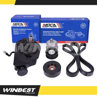 Kit de componentes de correia de bomba de direção hidráulica para 96 Chevrolet GMC C2500 K2500 Suburban - Imagem 1 de 4