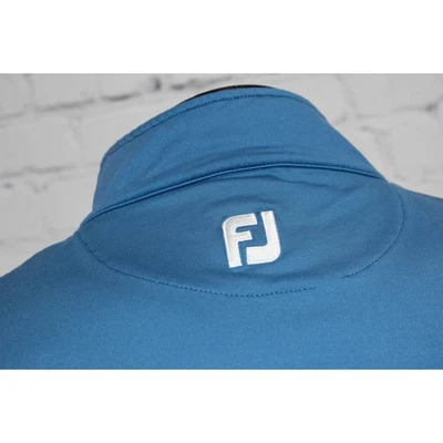 Chaleco Pullover Atlético Footjoy Golf Para Hombre Talla Grande Rendimiento Azul 1/2 Cremallera  Foto 1 de 4