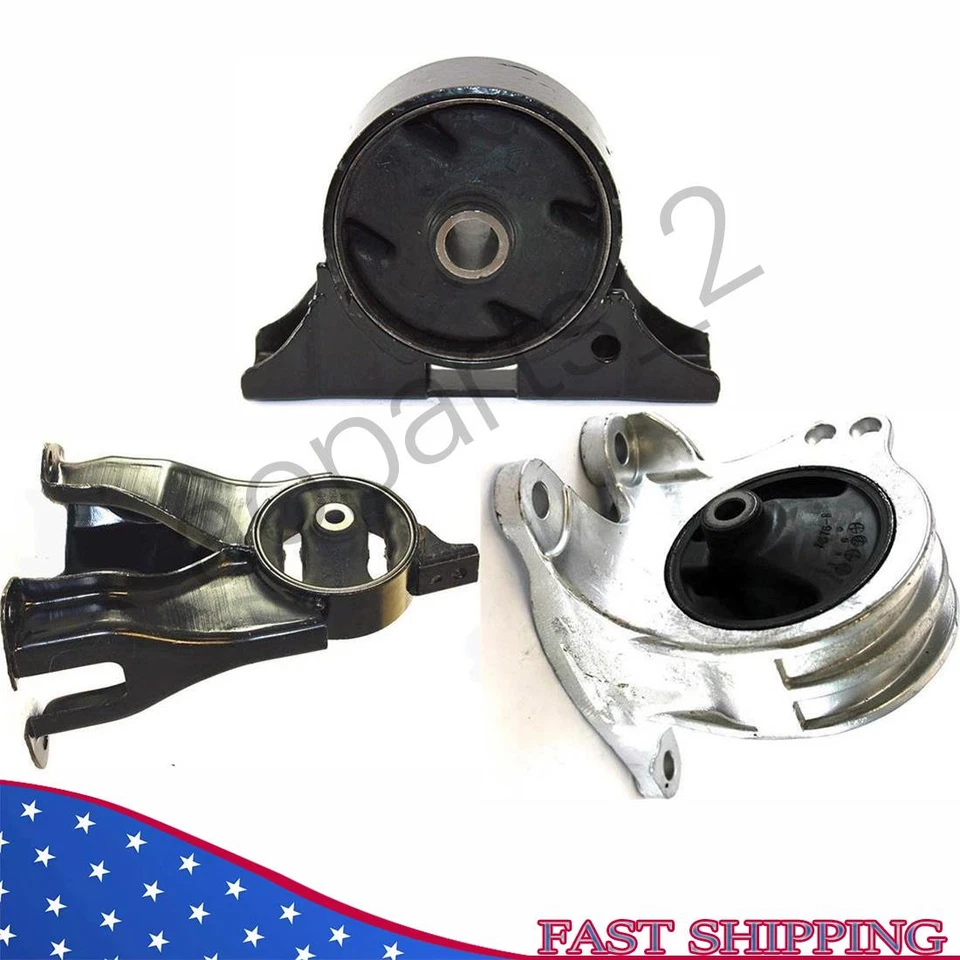 Juego de montaje de motor y transmisión 3 piezas. Mitsubishi Galant 2004-2007 2,4 L Foto 1 de 4