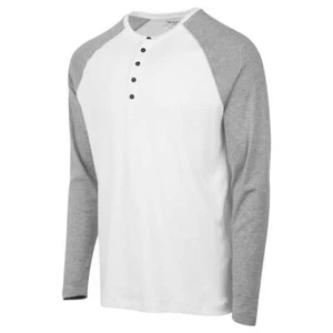 Beretta Scout Performance Henley White/Grey Melange X Large TS692T231101C7XL - Picture 1 of 2