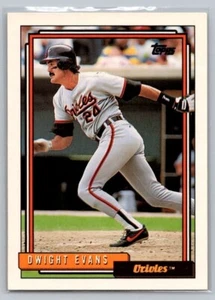 1992 Topps Dwight Evans #705 - Picture 1 of 2