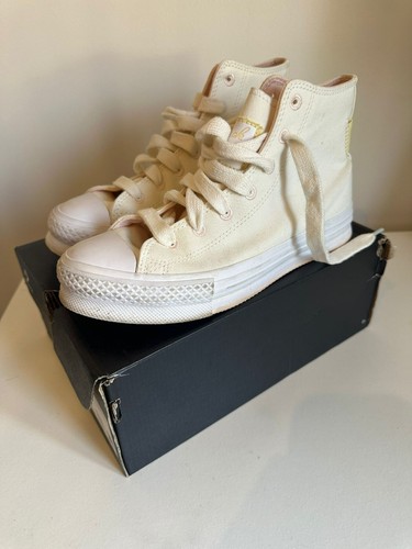 Converse All Star Eva Lift Canvas Ciao Donna Giallo Limone UK 5 A0710C