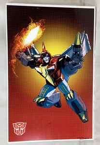 G1 Transformers Autobot Swoop Poster 11x17 Picture Dinobot Grid Box Art - Picture 1 of 2
