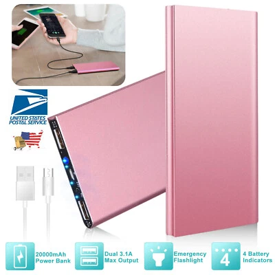 Аккумулятор 20000 мАч для жилета с подогревом куртка брюки USB банк питания 5 В / 2,1 А - популярный - Изображение 1 из 4