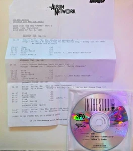 RADIO SHOW 5/3/99 IN THE STUDIO: THE WHO 'TOMMY' PART 2, HOST PETE TOWNSHEND - Picture 1 of 1