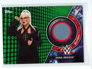 2018 Topps WWE Womens Division Royal Rumble Mat Relic Dana Brooke SN# 041/150