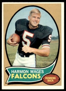 1970 Topps Harmon Wages Football Cards #5 - Picture 1 of 2