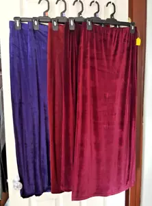 Women Velvet Long/Maxi Skirts - Size M - Lot of 5 - Picture 1 of 6