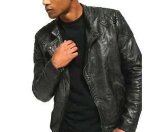superdry leather jacket ebay