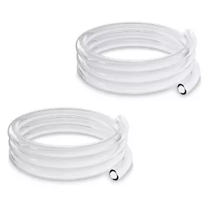 XSPC FLX Tubing 3/8" ID, 1/2" OD, 2 Meters Length, Clear, 2-pack - Picture 1 of 1