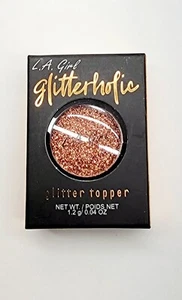 L.A. Girl Glitterholic, Glitter Topper Eyeshadow, #GGP458 - Electrify 0.04 Oz. - Afbeelding 1 van 4
