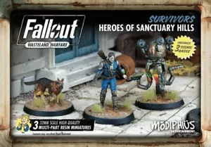 Fallout Wasteland Warfare Survivors Heroes of Sanctuary Hills cane - Foto 1 di 3