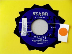 ROCKABILLY~ WILLIE WARD DARBY~ IGGY JOE~ FIRST PRESSING~ MEGA RARE~ BE MINE~ - Imagen 1 de 2