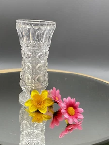 Vintage Crystal Small Vase - Picture 1 of 6