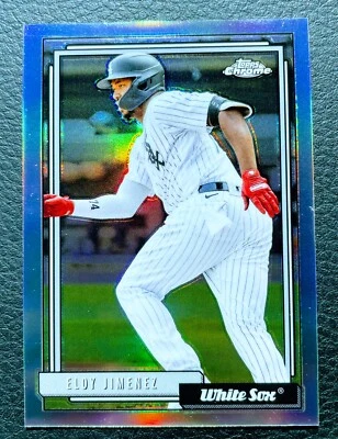 2021 Topps Update 1992 Redux Chrome Refractor Eloy Jimenez #TC92-15 White Sox - Image 1 of 2
