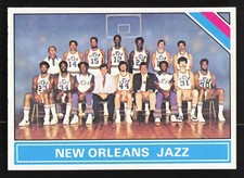 1975-76 Topps New Orleans Jazz Team #214 - Vintage EX-MT+