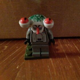  Lego Squidman Alien Minifigure #5969 Space Police III Green Grey No Cape