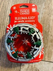 Yankee Candle Illuma Deckel Kerzenaufsatz Weihnachtsbaum Hirsch - Bild 1 von 2