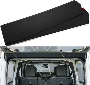 Deflector de lluvia para capó de trinchera de ventana trasera actualizado para Jeep Wrangler JL JK - Imagen 1 de 14