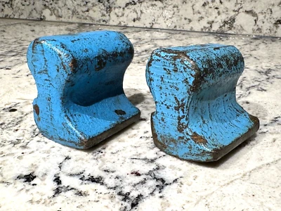 VINTAGE AUTO BODY Dolly Lot Sheet Metal Tools Anvil Shop Hammer Tool 2pc Set - Image 1 of 4