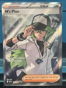 N's Plan 163/086-Pokemon: Black Bolt Holo - Foto 1 di 2