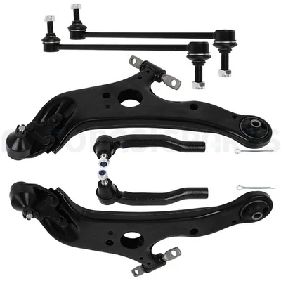 Kits de barra estabilizadora de brazo de control delantero de 6 piezas para Toyota Sienna 2011-2019 Foto 1 de 4
