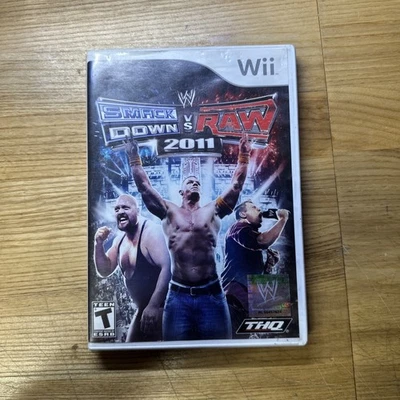 Wwe Smackdown Vs. Raw 2011 - Nintendo Wii CIB Foto 1 de 3