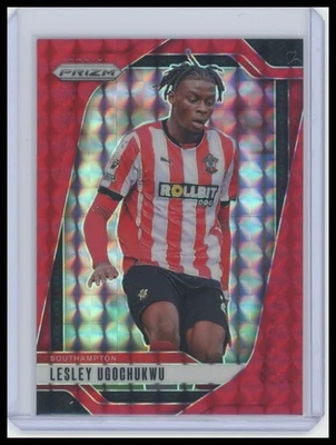 2024-25 Panini Prizm Premier League #295 Lesley Ugochukwu Red Mosaic - Image 1 of 2
