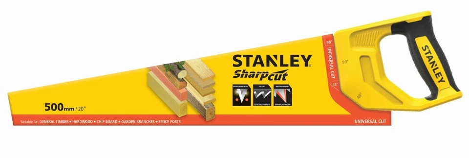 Stanley Sharpcut 20" Handsäge 7TPI STHT20367-1 - Bild 1 von 1
