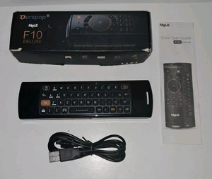 Wireless Keyboard MELE 2.4G Fly Air Mouse Quick F10 Deluxe NO USB Receiver - Picture 1 of 9