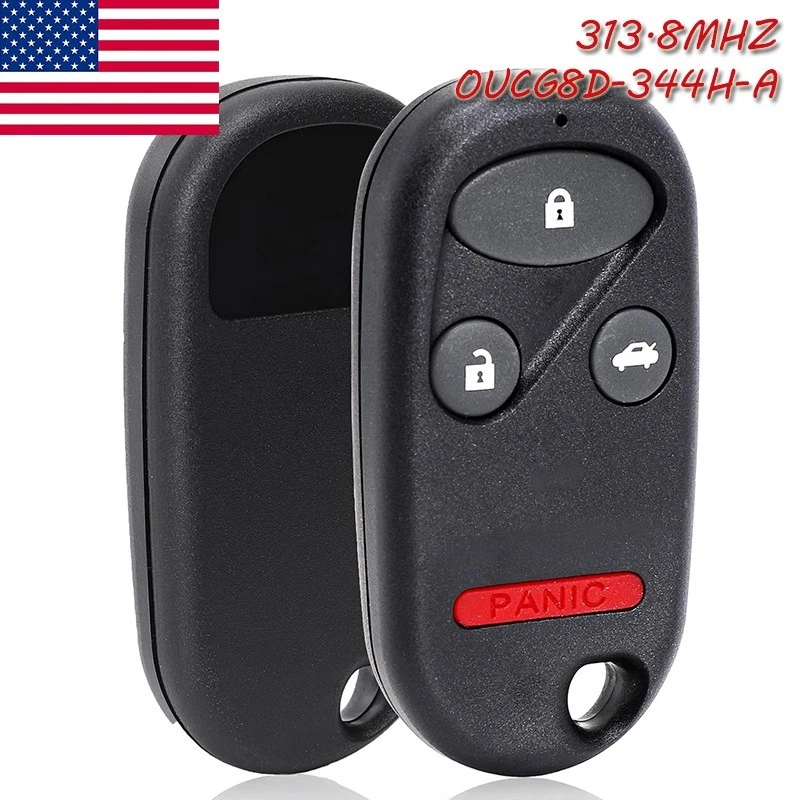 Llavero de coche con control remoto de entrada sin llave para Honda CR-V CRV 2002 2003 2004 Foto 1 de 1