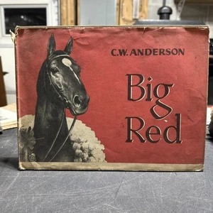 BIG RED von C.W. Anderson (1943, Vollblutpferd, Vintage Buch) 1. Auflage - Bild 1 von 8